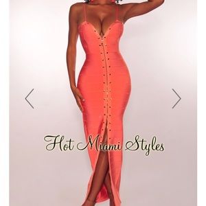 Bandage Maxi Dress